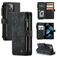 CaseMe C30 iPhone 13 Mini Pungetui med Seddelrum - Sort