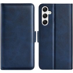Mobigear Slim Magnet Samsung Galaxy A35 Lompakkokotelo + Setelitasku - Tummansininen