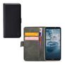 Mobilize Classic Gelly Wallet Nokia C2 2E Capa livro Carteira - Preto