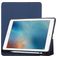Mobigear Tri-Fold Gel iPad Pro 10.5 Inch (2017) TPU / Leatherette Wallet case + Stylus Holder - Blue