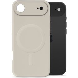 My Style Protective Flex iPhone Air MagSafe Elastyczne TPU Etui plecki - Antique White