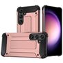 Mobigear Outdoor Samsung Galaxy S24 Plus Plástico rígido Capa traseira Antichoque - Rosa dourado