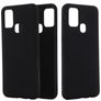Mobigear Rubber Touch Samsung Galaxy M51 Silikon Etui plecki - Czarny