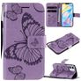 Mobigear Butterfly iPhone 12 Mini Funda tipo libro Cartera - Morado