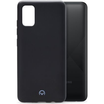 Mobilize Rubber Gelly Samsung Galaxy A02s Elastyczne TPU Etui plecki - Matt Black