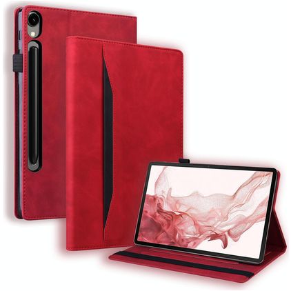 Mobigear Folio Samsung Galaxy Tab S10 FE Plus Cover a libro - Rosso