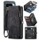 CaseMe 008 Google Pixel 9 Pro XL Funda tipo libro 2 en 1 con carcasa extraíble Cartera - Negro