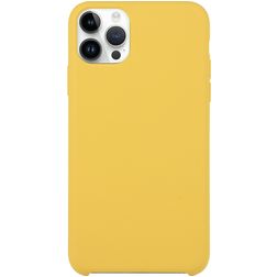 Mobigear Rubber Touch iPhone 15 Pro Max Silikon Etui plecki - Żółty