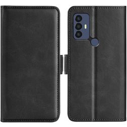 Mobigear Slim Magnet TCL 30 SE Plånboksfodral med sedelfack - Svart