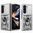 Mobigear Armor Ring Cam Slide Samsung Galaxy Z Fold 7 Hardcase Back cover Antiurto con anello e copriobiettivo scorrevole - Argento
