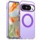 Mobigear Shockproof Google Pixel 10 Pro MagSafe Plástico rígido Capa traseira - Roxo