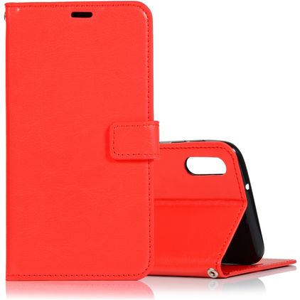 Mobigear Wallet Samsung Galaxy A10 Knížkové pouzdro Peněženka - Červená