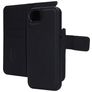 Mobiparts iPhone 17e Case Genuine Leather Detachable 2-in-1 Wallet Case Wallet - Black
