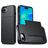 Mobigear Card iPhone 17e Hard Case Back cover Shockproof with Card Holder - Black