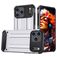 Mobigear Outdoor iPhone 17 Pro Funda Plástico rígido Carcasa Antigolpes - Plateado