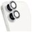 Mobiparts iPhone 16 Cristal templado Protector de lente de cámara - Compatible con fundas - Plateado