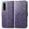 Mobigear clover Sony Xperia 5 IV Funda tipo libro Cartera - Morado