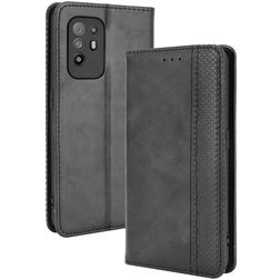 Mobigear Sensation OPPO A94 5G Funda tipo libro Cartera - Negro