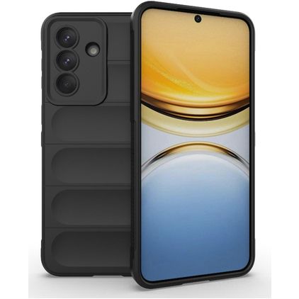 Mobigear Bumpy Samsung Galaxy A57 TPU flexível Capa traseira - Preto