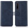 Mobigear Wallet Sony Xperia 1 V Plånboksfodral med sedelfack - Blå