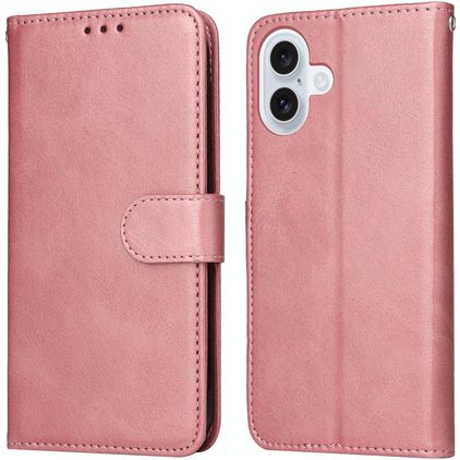 Mobigear Wallet iPhone 17 Funda tipo libro Cartera - Oro rosa