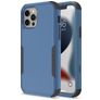 Mobigear Ultra Tough iPhone 14 Hard Case Back cover Shockproof - Black / Blue