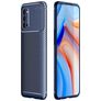 Mobigear Racing OPPO Reno 4 TPU flexível Capa traseira - Azul