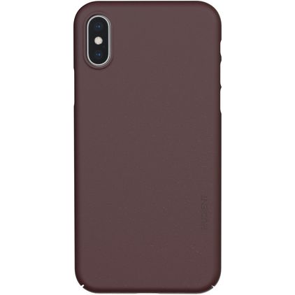 Nudient Thin Precise iPhone XS Hard Case Back cover - Sangria Red