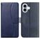 Mobigear S Line iPhone 17 Pungetui med Seddelrum - Marineblå