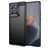 Mobigear Brushed Slim Motorola Edge 60 Fusion TPU flessibile Back cover - Nero