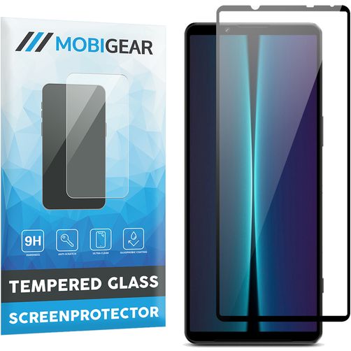 Mobigear Premium Sony Xperia 1 V Vidro temperado Película de ecrã - Compatível com capas - Preto