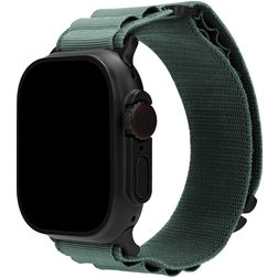 Mobilize Alpine Nylon Apple Watch Strap Buckle closure - 49/46/45/44 mm - Green