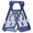 Mobiparts Hardcover iPhone 18 Pro Max MagSafe Hardcase Back cover con supporto - Satin Blue