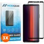 Mobigear Premium Sony Xperia 5 II Vidro temperado Película de ecrã - Compatível com capas - Preto (Pack de 3)