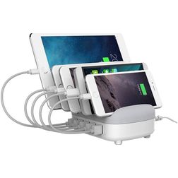 Orico Smart 5 USB Nabíjecí stanice 40W 2,4A - Bílá
