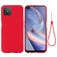 Mobigear Rubber Touch OPPO Reno 4 Z 5G Silicona Carcasa - Rojo