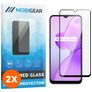 Mobigear Premium Realme C31 Tempered Glass Screen Protector - Case Friendly - Black (2-Pack)