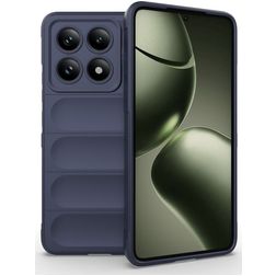 Mobigear Bumpy Xiaomi 14T Flexibel TPU Skal - Mörkblå