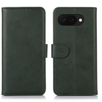 Mobigear Wallet Google Pixel 9a Pungetui med Seddelrum - Grøn