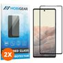 Mobigear Premium Google Pixel 6 Tempered Glass Screen Protector - Case Friendly - Black (2-Pack)