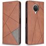 Mobigear Rhombus Slim Nokia G10 Pungetui - Brun