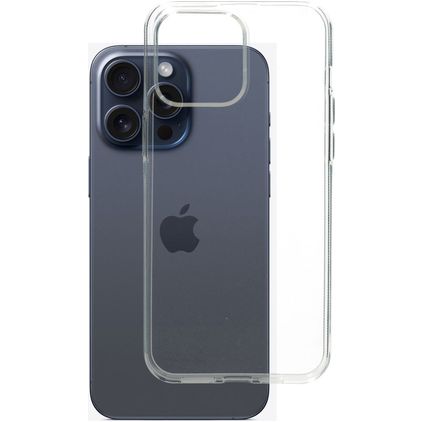 Mobiparts Classic Trasparente iPhone 15 Pro Max TPU flessibile Back cover - Trasparente