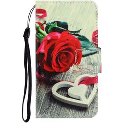 Mobigear Design Xiaomi Redmi 9C Funda tipo libro Cartera - Roses
