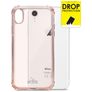 My Style Protective Flex iPhone XR Flexible TPU Back cover Shockproof - Soft Pink