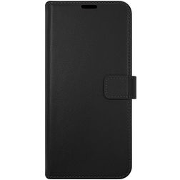 Valenta Gel Skin Samsung Galaxy A13 4G Genuine Leather Wallet case - Black