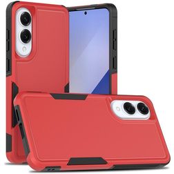 Mobigear Heavy Armor Samsung Galaxy S25 Edge Hard Case Back cover Shockproof - Red