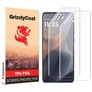 GrizzlyCoat Motorola Edge 60 Fusion Película de ecrã em plástico - Compatível com capas (Pack de 2)
