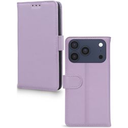 Mobilize Premium Gelly iPhone 17 Pro Plånboksfodral med sedelfack - Lila