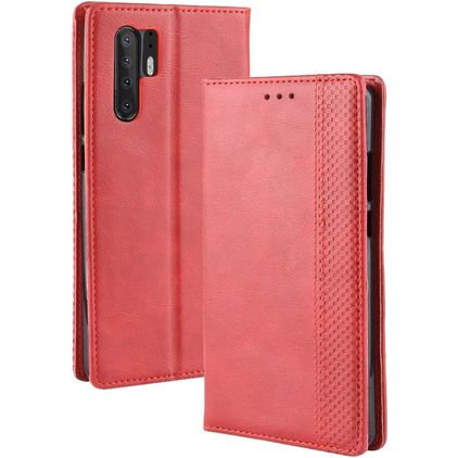 Mobigear Sensation Huawei P30 Pro Funda tipo libro Cartera - Rojo