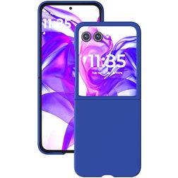 Mobigear Colors Motorola Razr 50 Ultra Funda Plástico rígido Carcasa - Azul oscuro